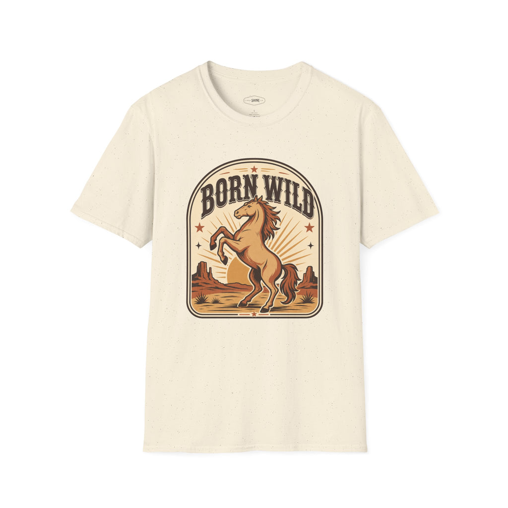 Born Wild T-Shirt Vintage Design