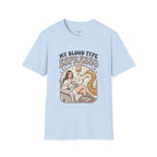 Blood Type Espresso T-Shirt Vintage Design