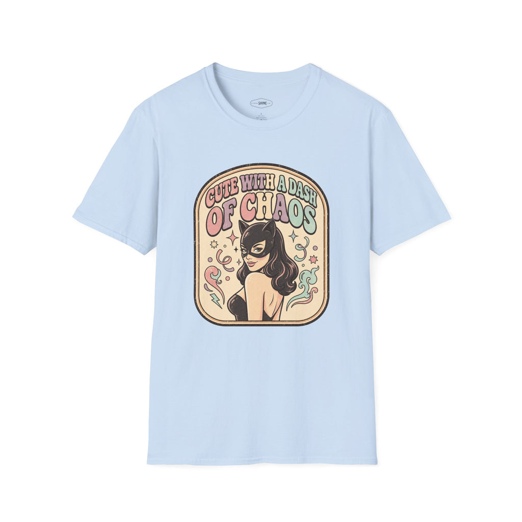 Cute with a Dash of Chaos T-Shirt Vintage Design