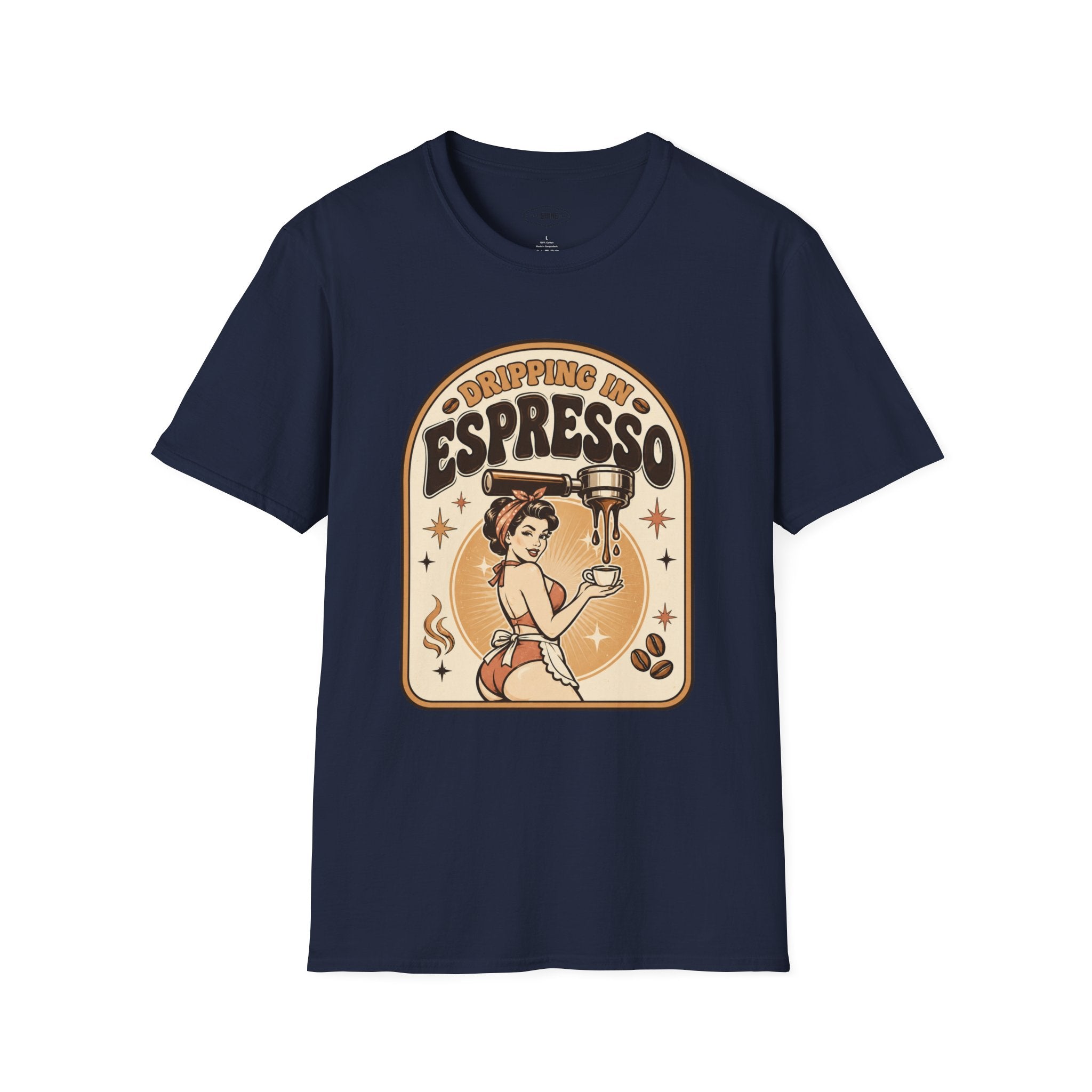 Dripping in Espresso T-Shirt Vintage Design