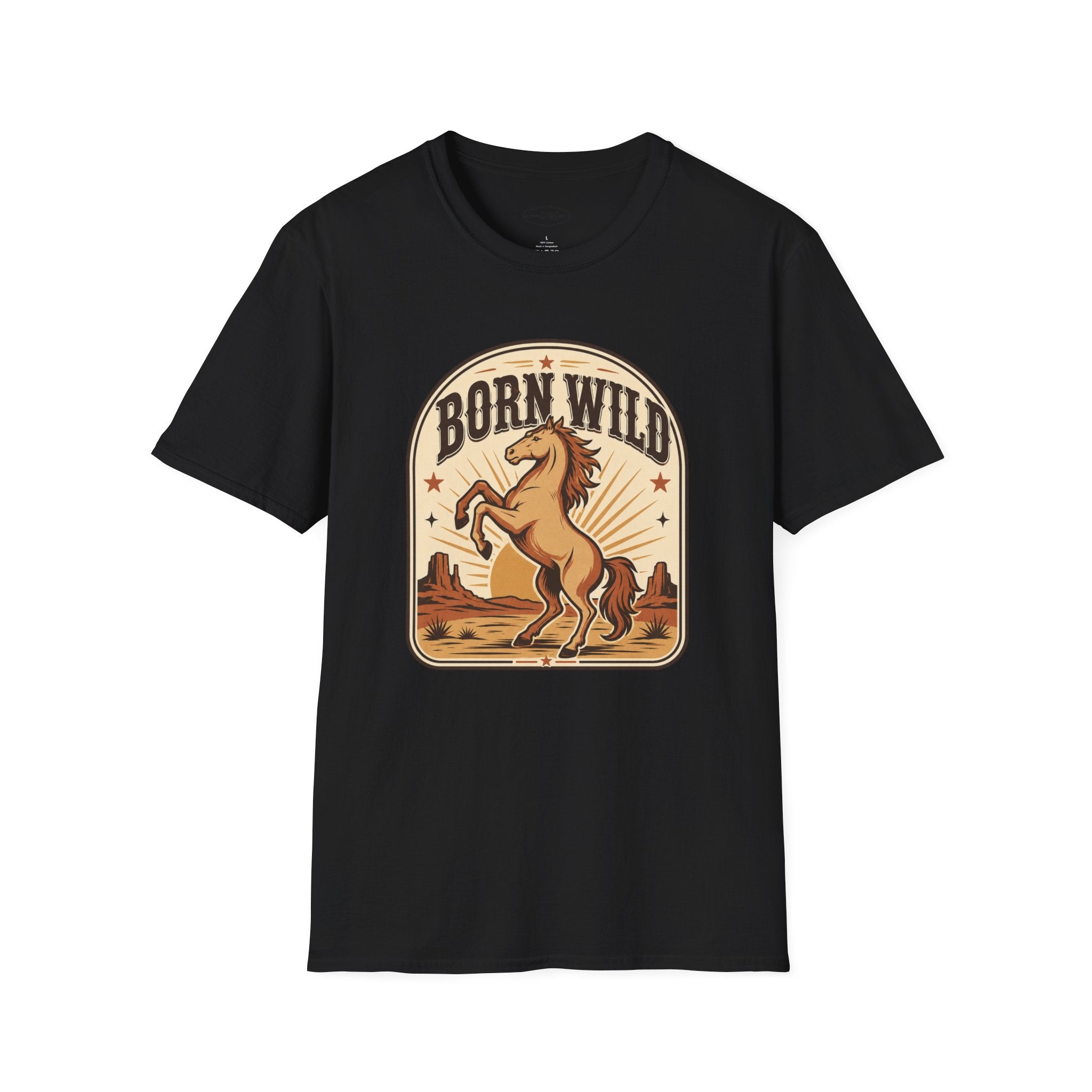 Born Wild T-Shirt Vintage Design