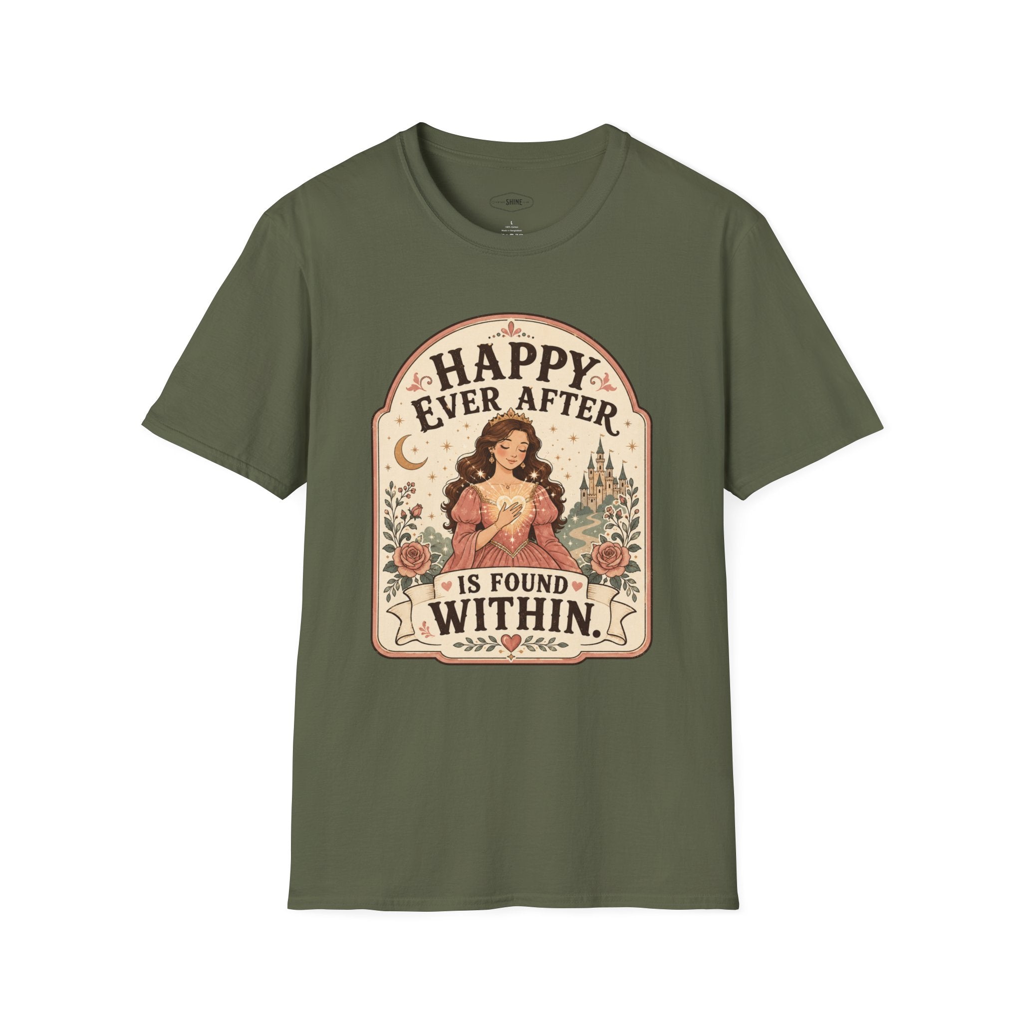 Happy Ever After Is Found Within T-Shirt Vintage Design