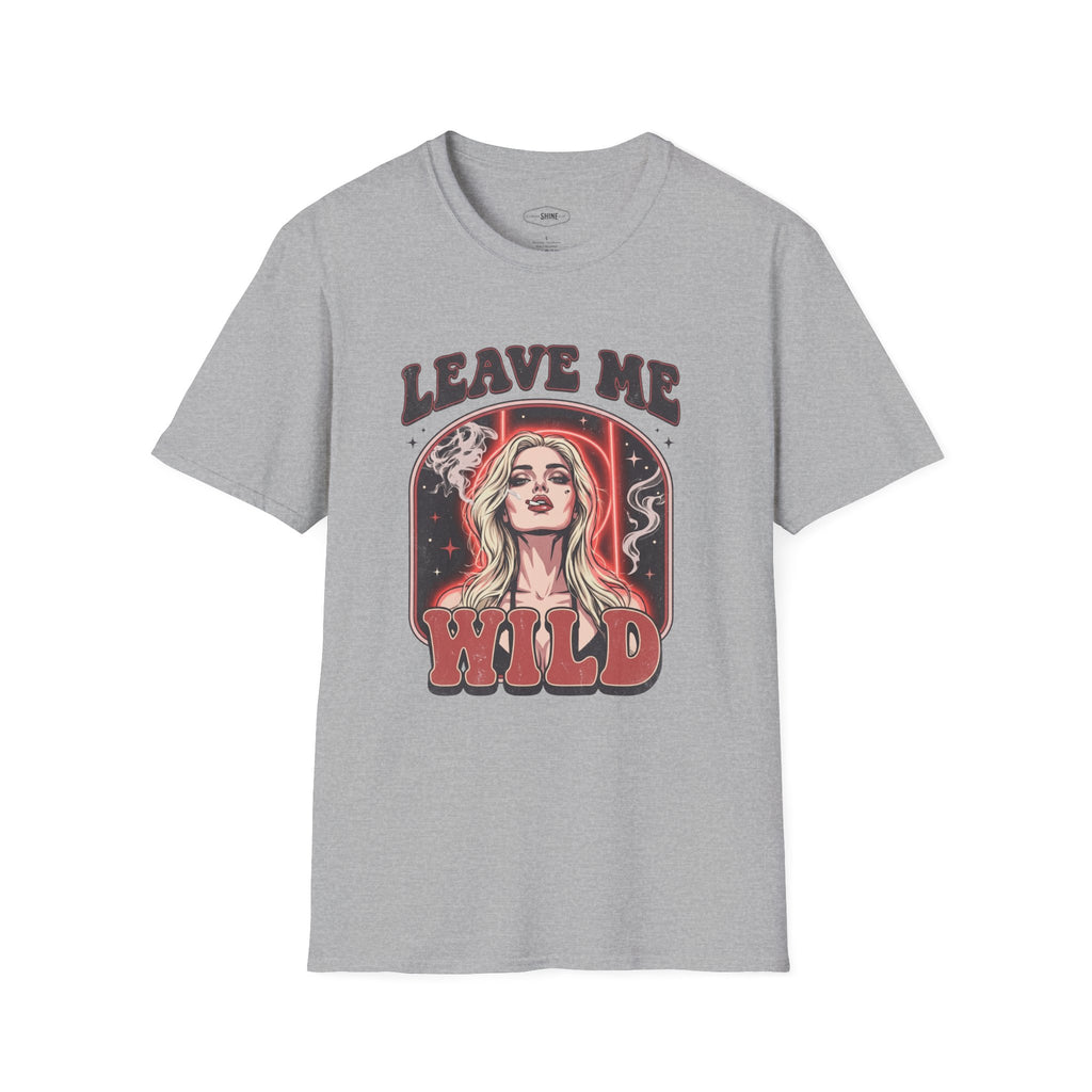 Leave Me Wild T-Shirt Vintage Design