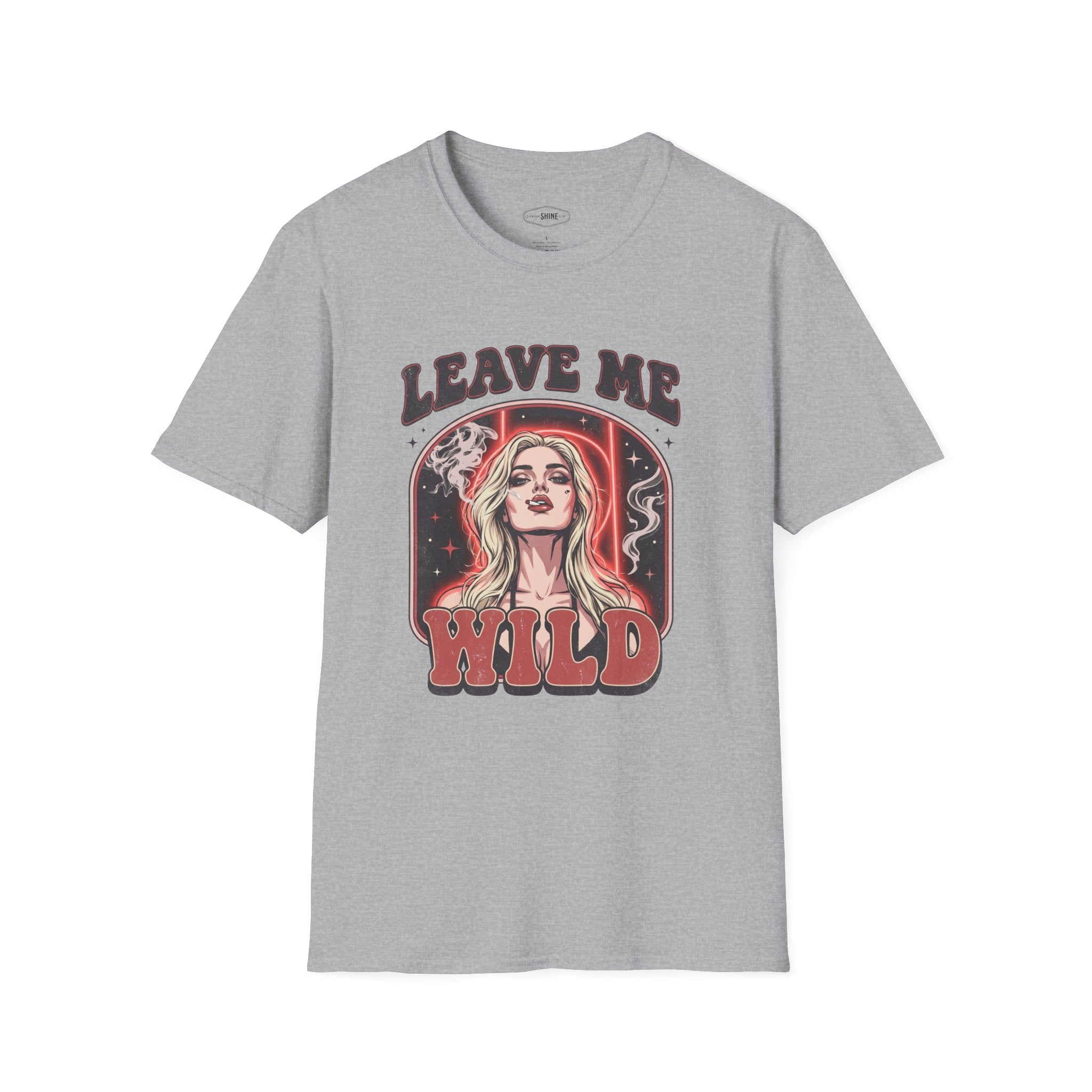 Leave Me Wild T-Shirt Vintage Design