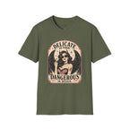 Delicate in Form, Dangerous in Design T-Shirt Vintage Design
