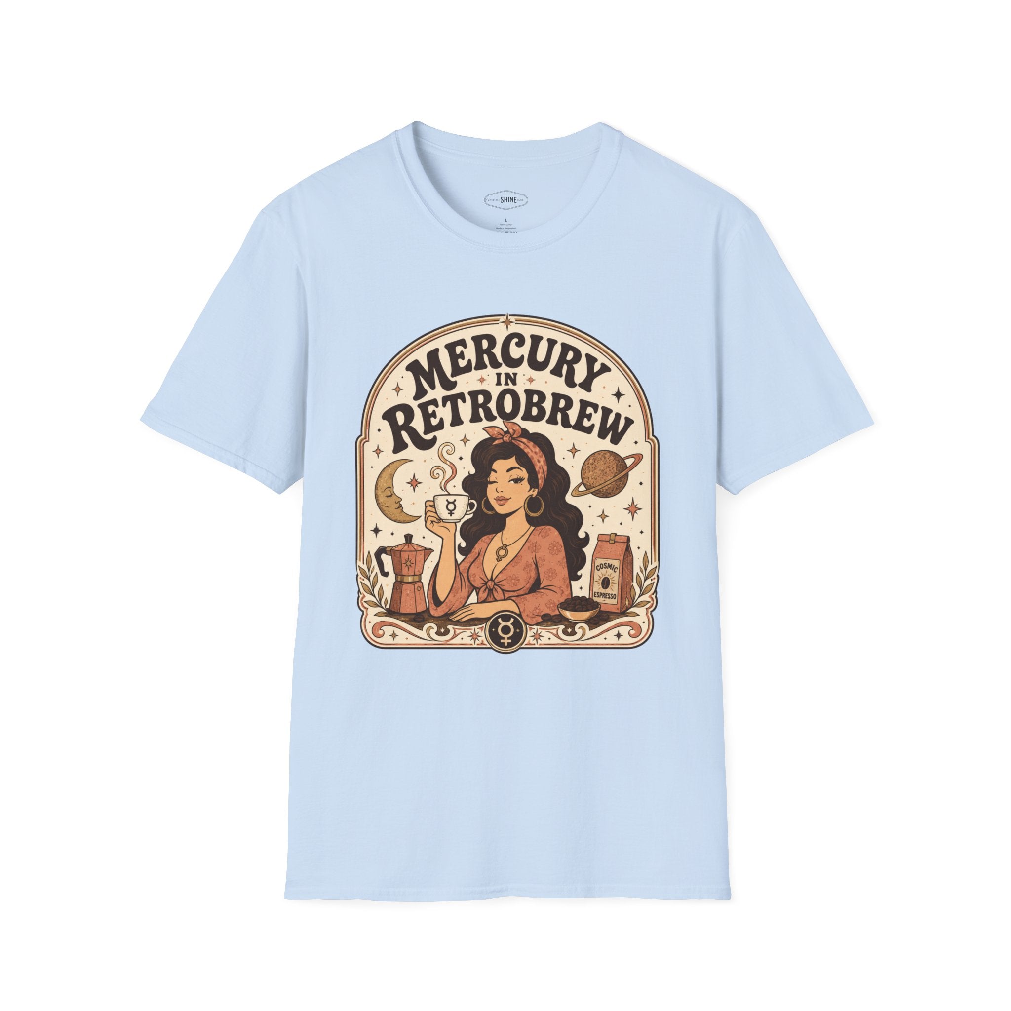 Mercury in Retrobrew T-Shirt Vintage Design