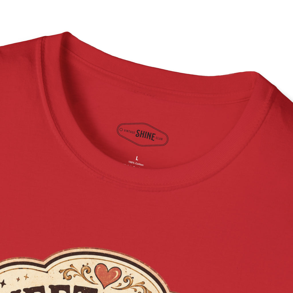 Sweet Chaos in a Woman's Form T-Shirt Vintage Design
