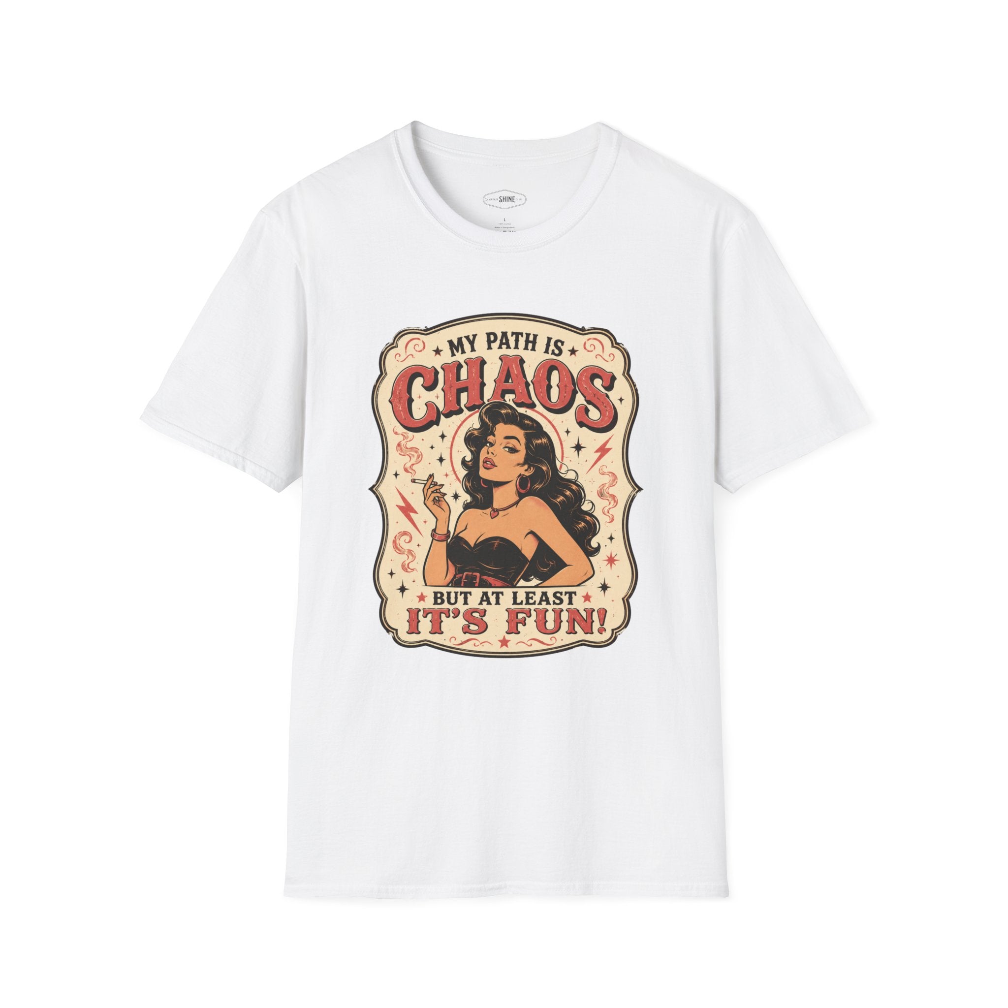 My Path Is Chaos but At Least It's Fun T-Shirt Vintage Design