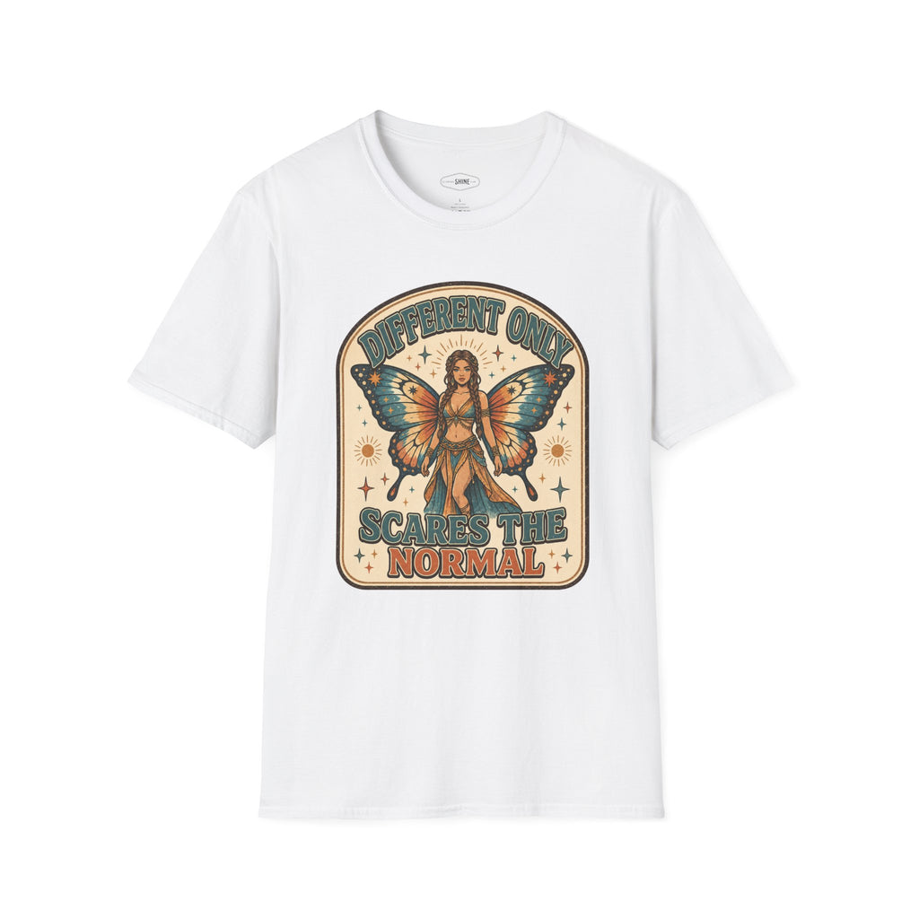Different Only Scares the Normal T-Shirt Vintage Design