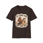 If I Rope You, Can I Keep You? T-Shirt Vintage Design
