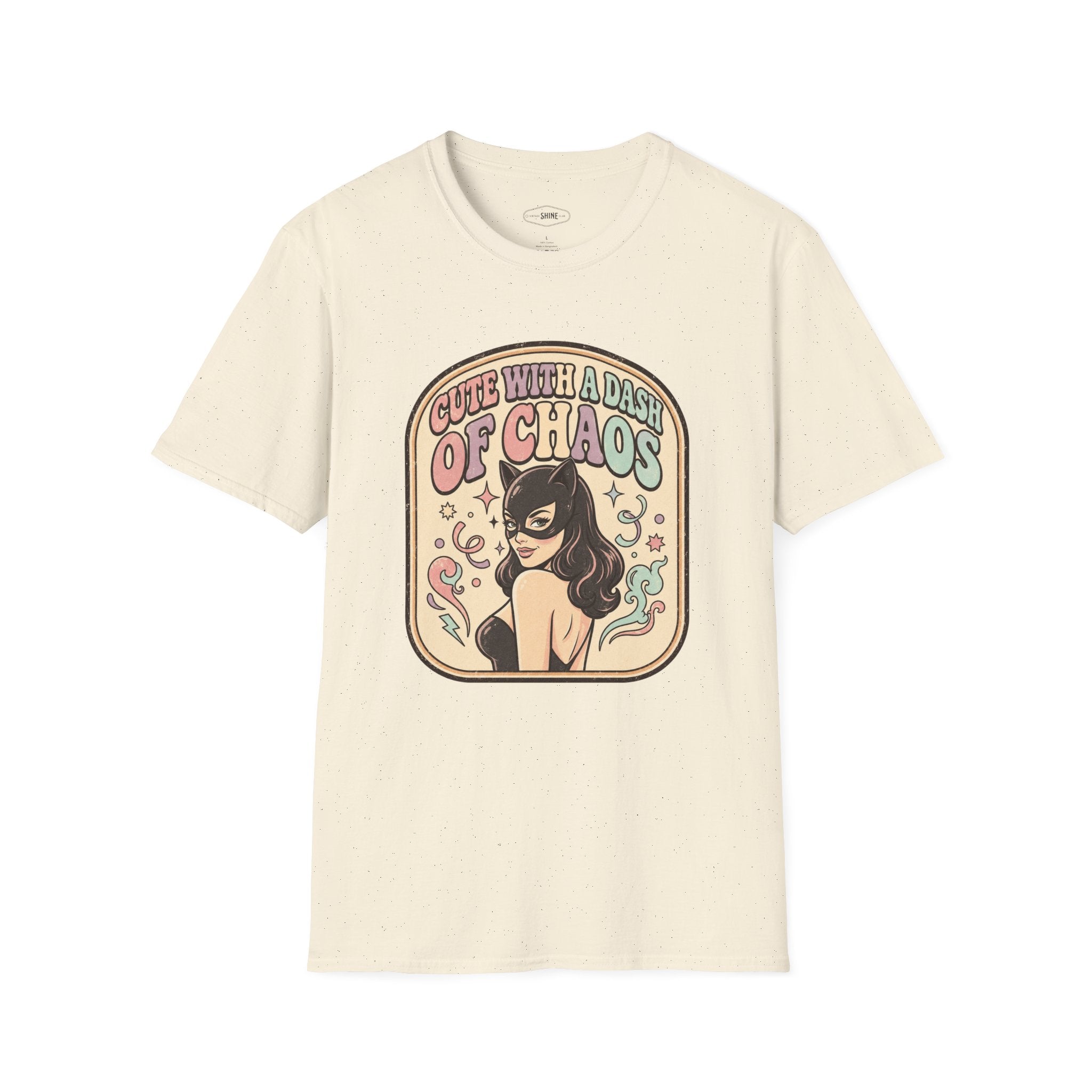 Cute with a Dash of Chaos T-Shirt Vintage Design