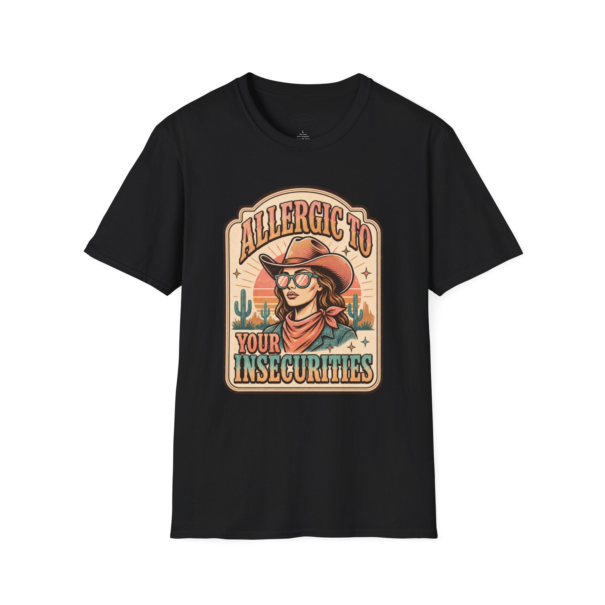Allergic to Your Insecurities T-Shirt Vintage Design