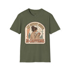 My Spirit Guide Is Caffeine T-Shirt Vintage Design