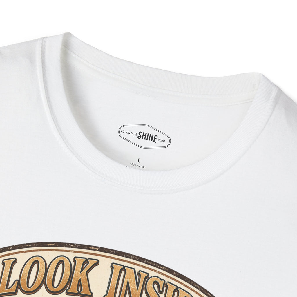 Look Inside to Awaken T-Shirt Vintage Design