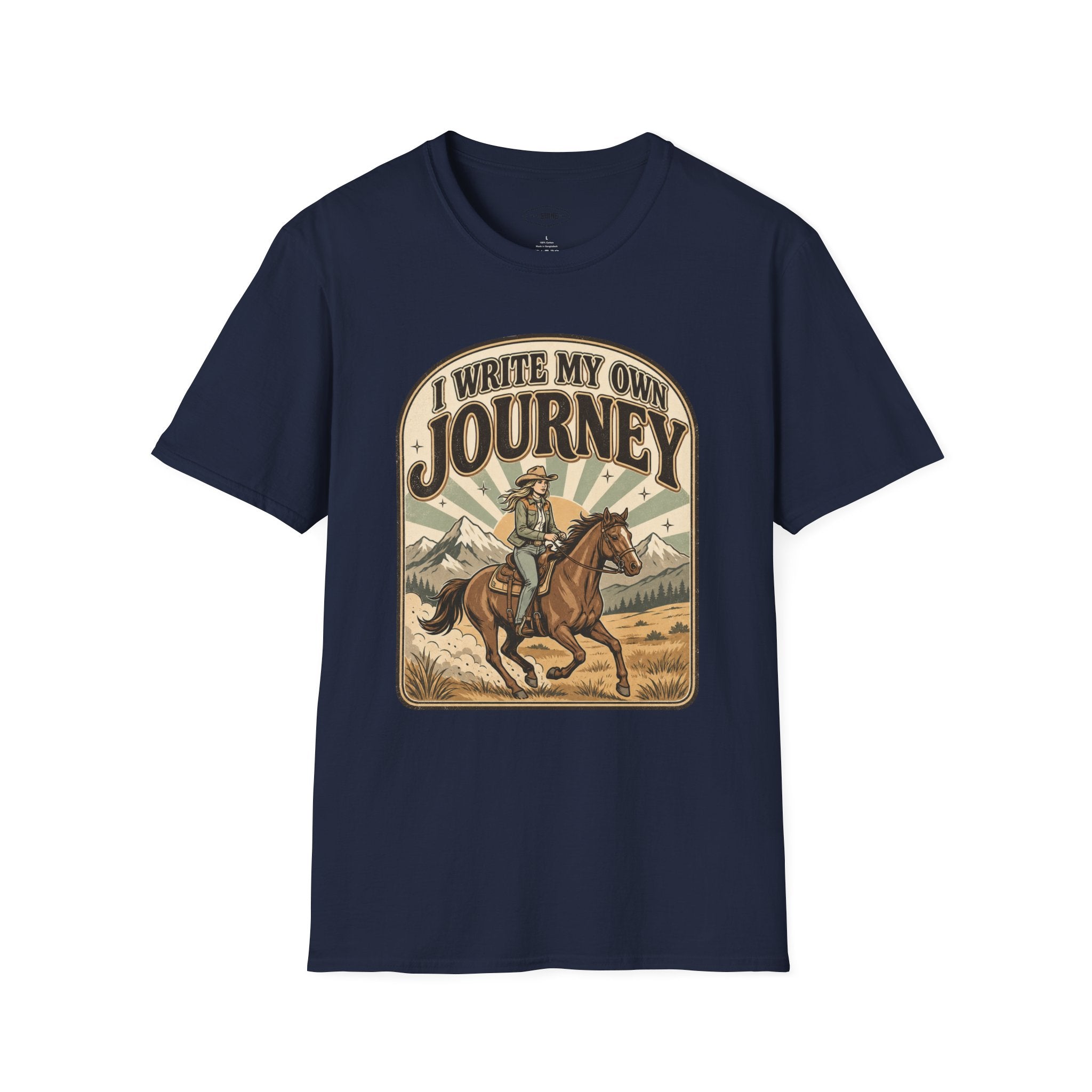 I Write My Own Journey T-Shirt Vintage Design