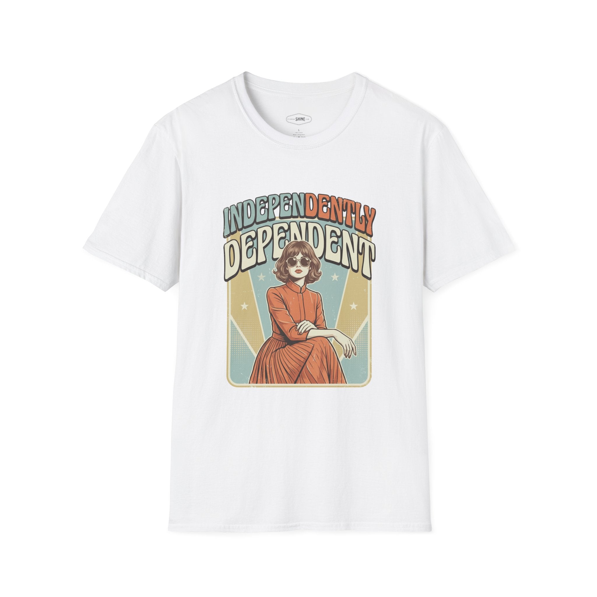 Independently Dependent T-Shirt Vintage Design