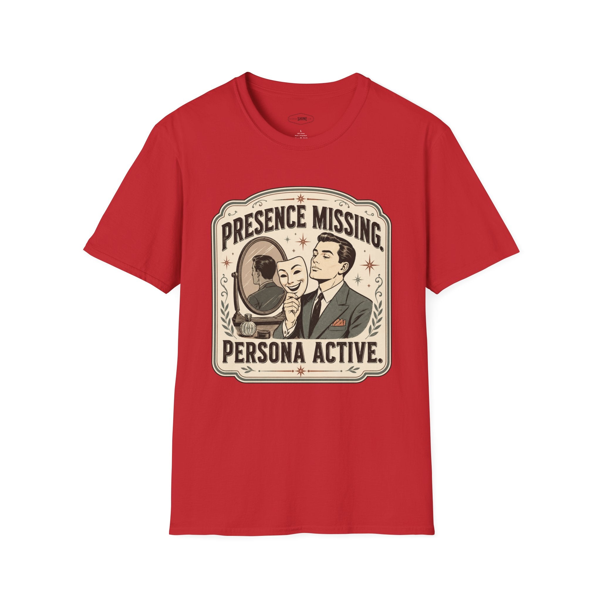 Presence Missing Persona Active T-Shirt Vintage Design