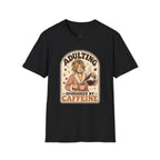 Adulting Sponsored by Caffeine T-Shirt Vintage Design