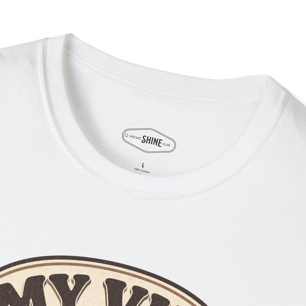 My Vibe Coffee & Books T-Shirt Vintage Design