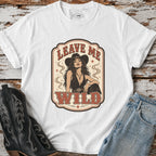 Leave Me Wild T-Shirt Vintage Design