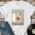 My Blood Type is Cold Brew T-Shirt Vintage Design