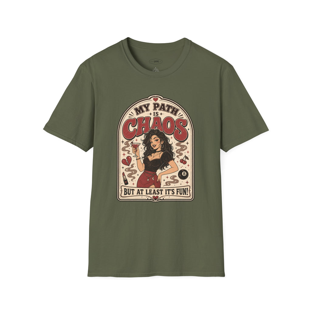 My Path Is Chaos but At Least It's Fun T-Shirt Vintage Design