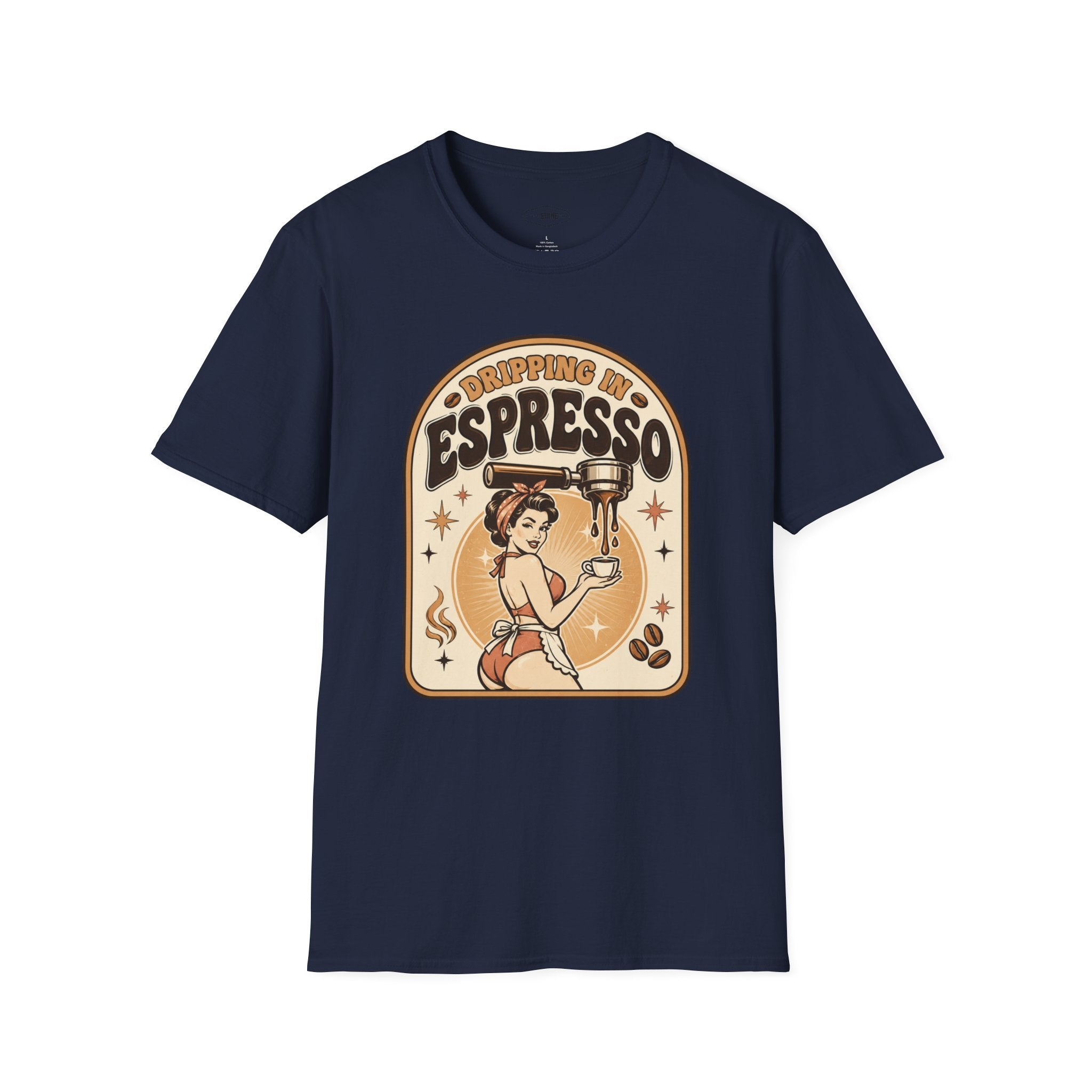 Dripping in Espresso T-Shirt Vintage Design
