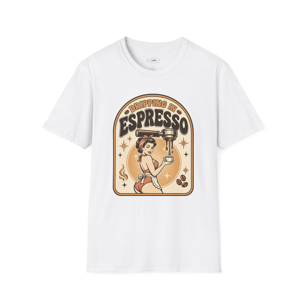 Dripping in Espresso T-Shirt Vintage Design