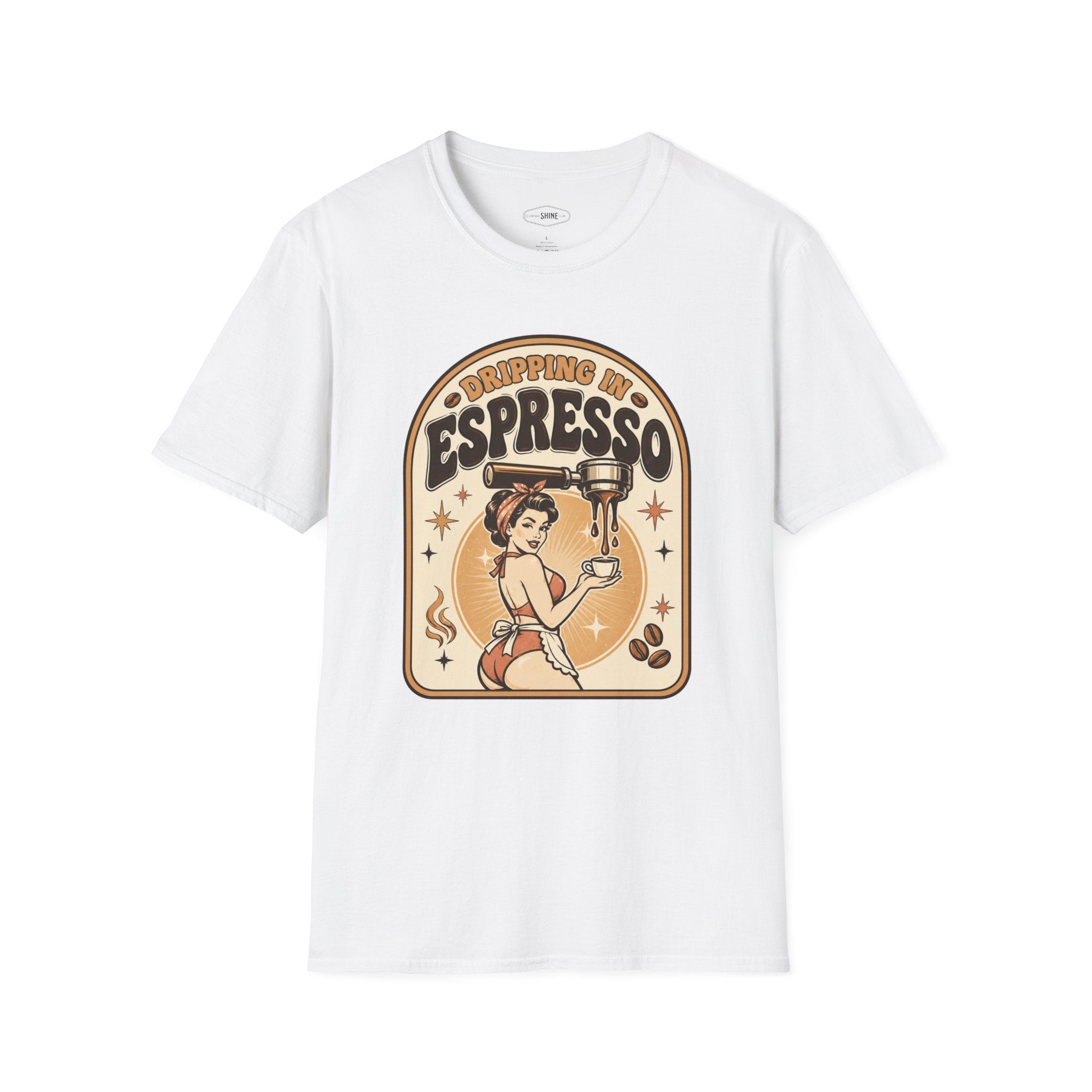 Dripping in Espresso T-Shirt Vintage Design