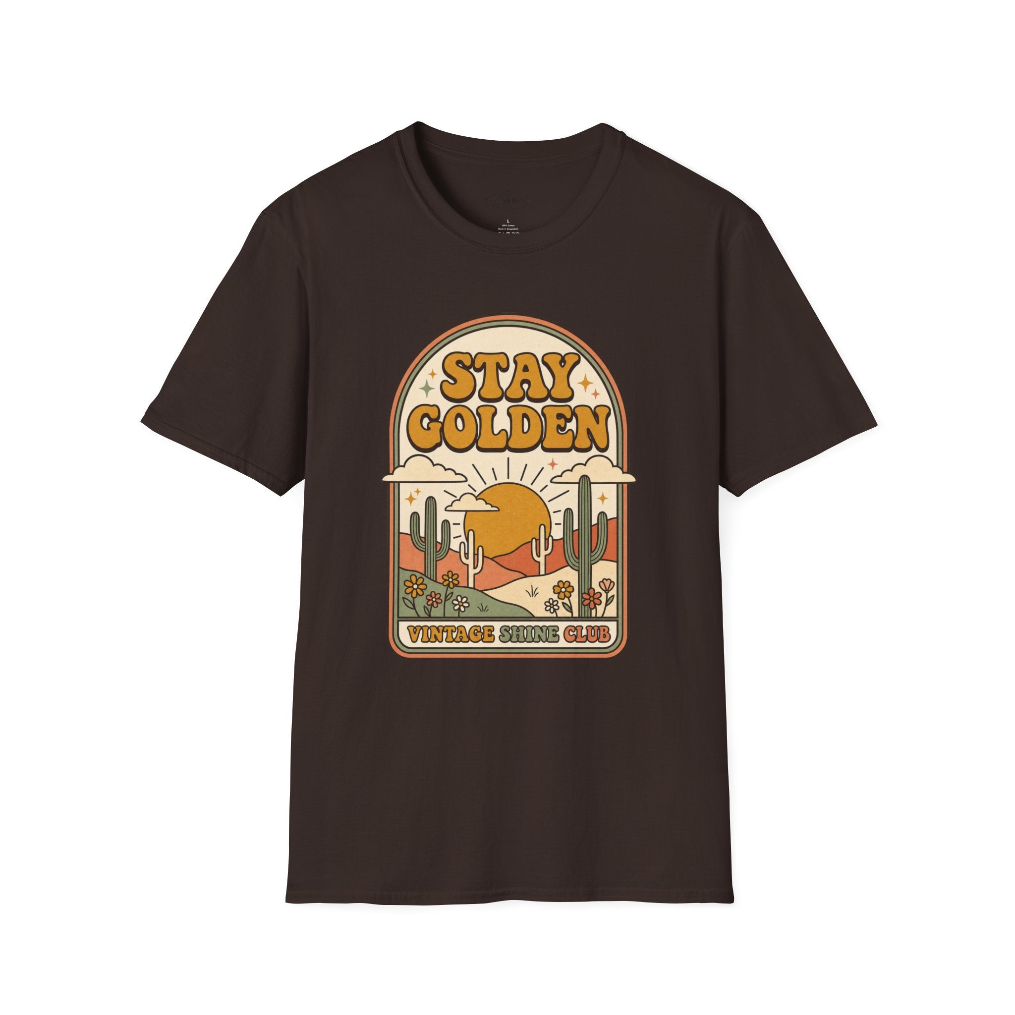 Stay Golden T-Shirt Vintage Design