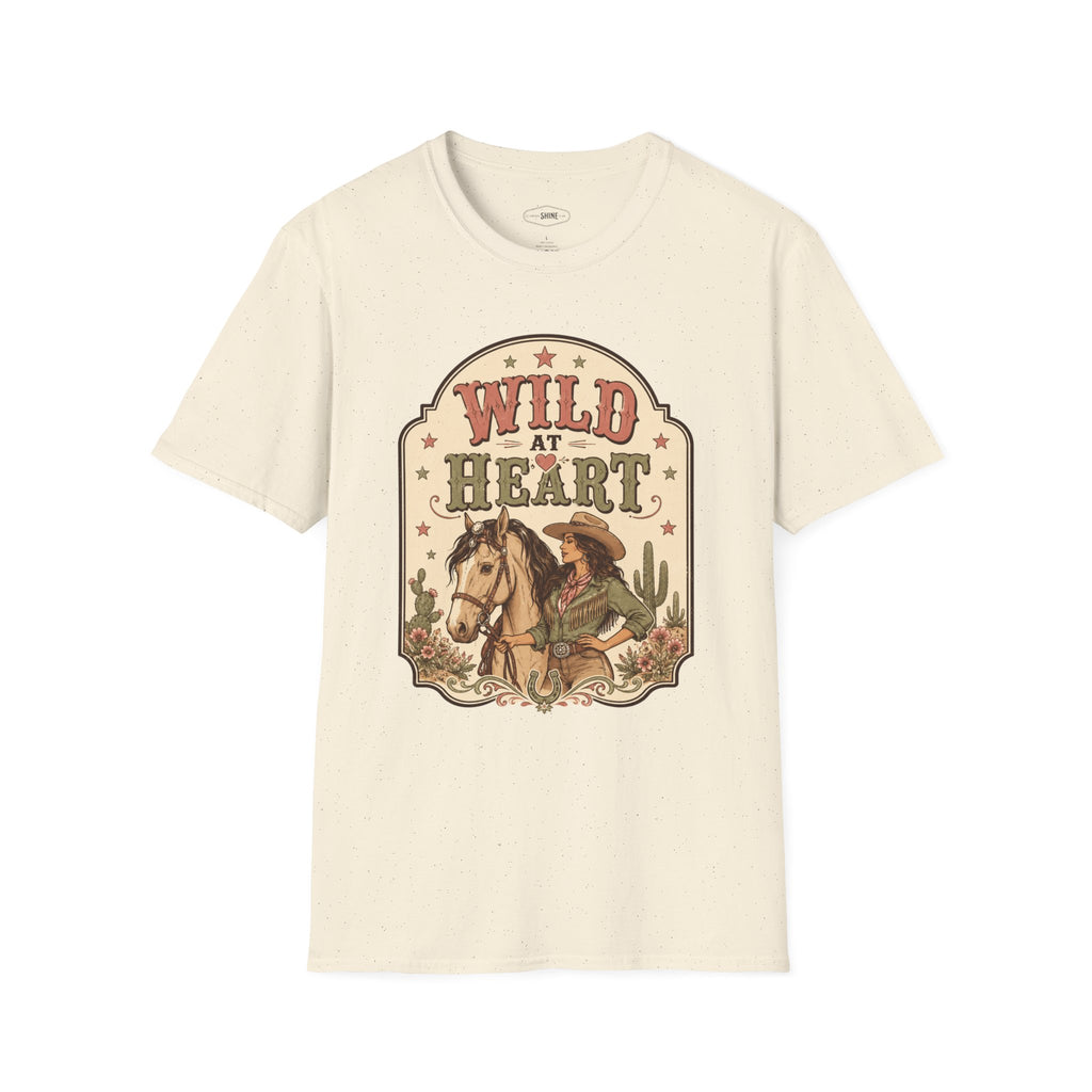 Wild at Heart T-Shirt Vintage Design