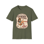 Favorite Drink Cowboy Tears Neat T-Shirt Vintage Design