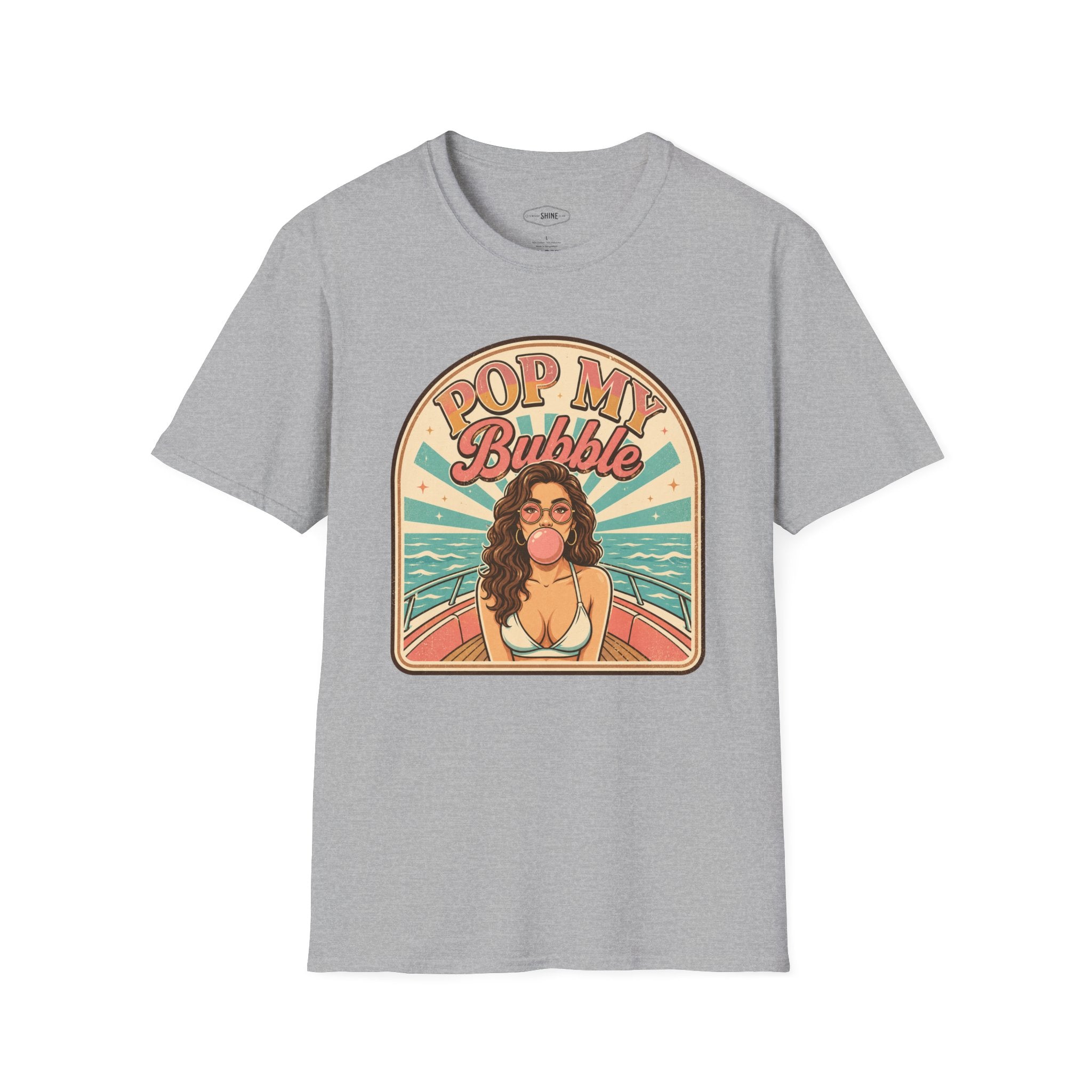 Pop My Bubble T-Shirt Vintage Design