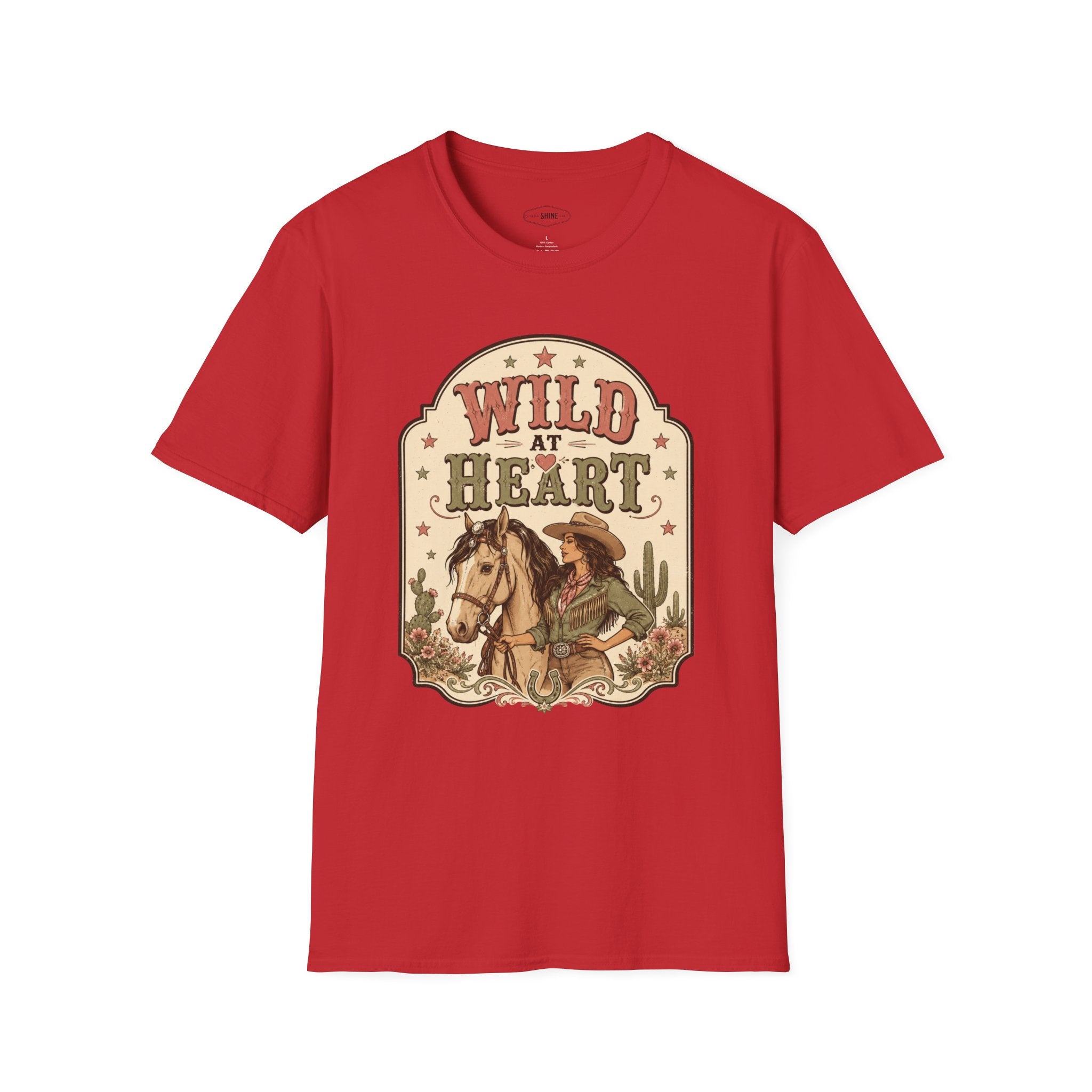 Wild at Heart T-Shirt Vintage Design
