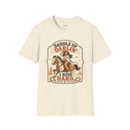 Saddle Up Darlin’ I Ride Hard T-Shirt Vintage Design