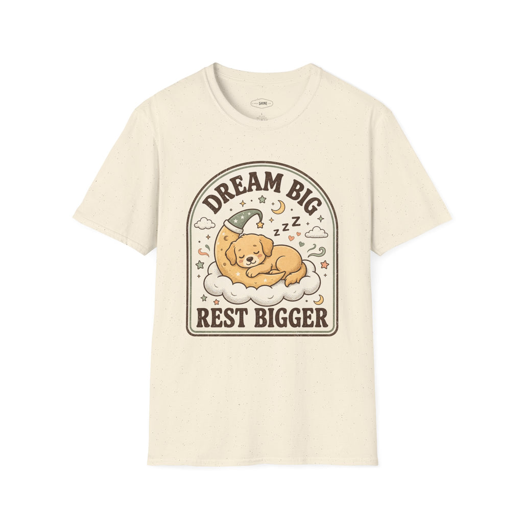 Dream Big Rest Bigger T-Shirt Vintage Design