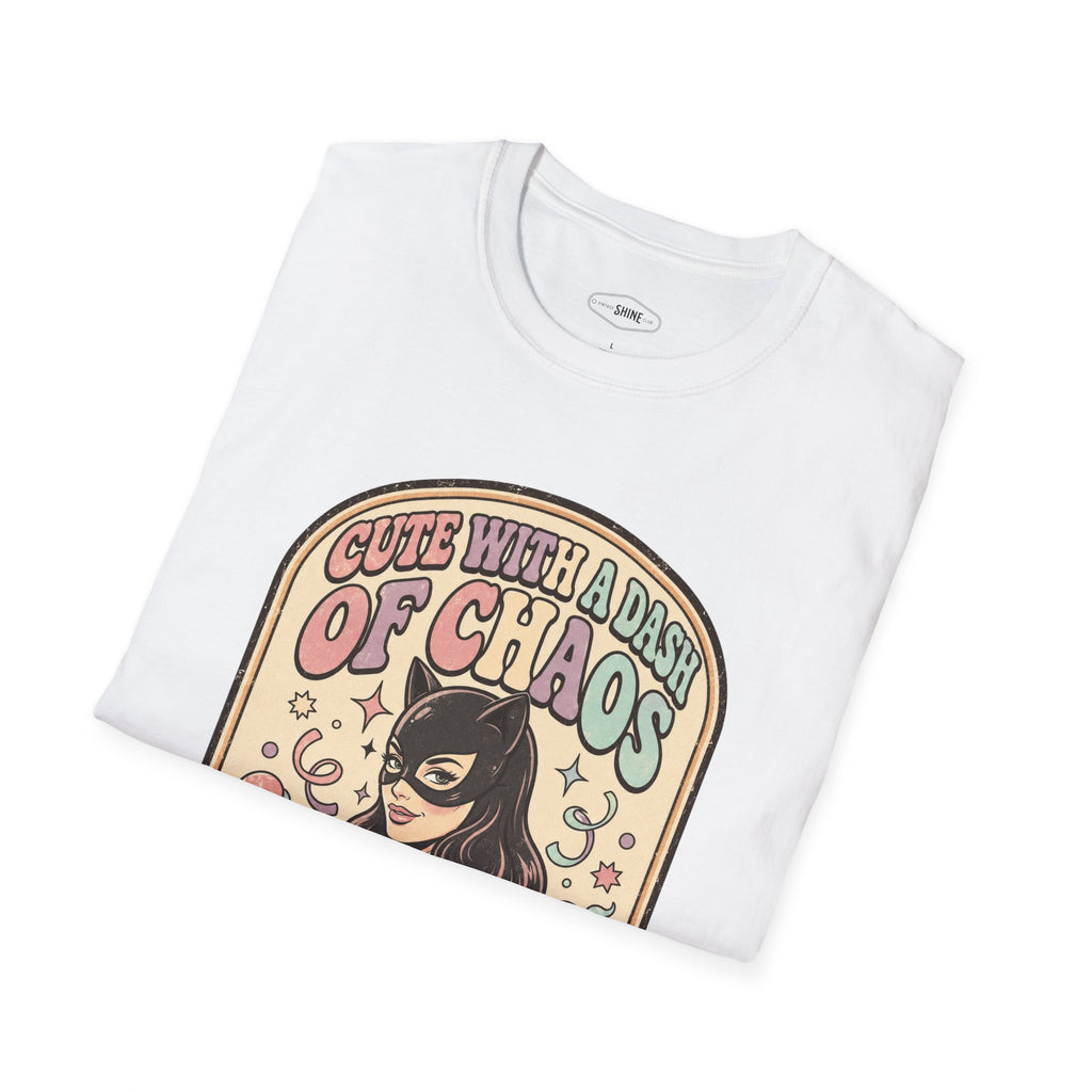 Cute with a Dash of Chaos T-Shirt Vintage Design