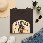 Wanted and Wild T-Shirt Vintage Design