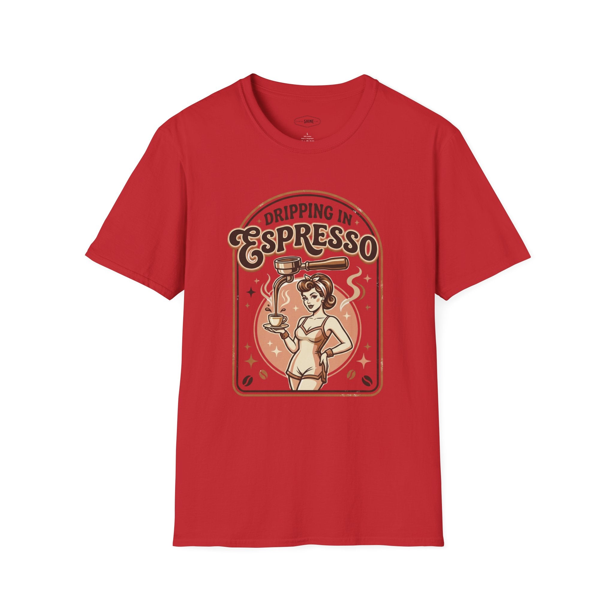 Dripping in Espresso T-Shirt Vintage Design