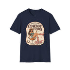 Favorite Drink Cowboy Tears Neat T-Shirt Vintage Design