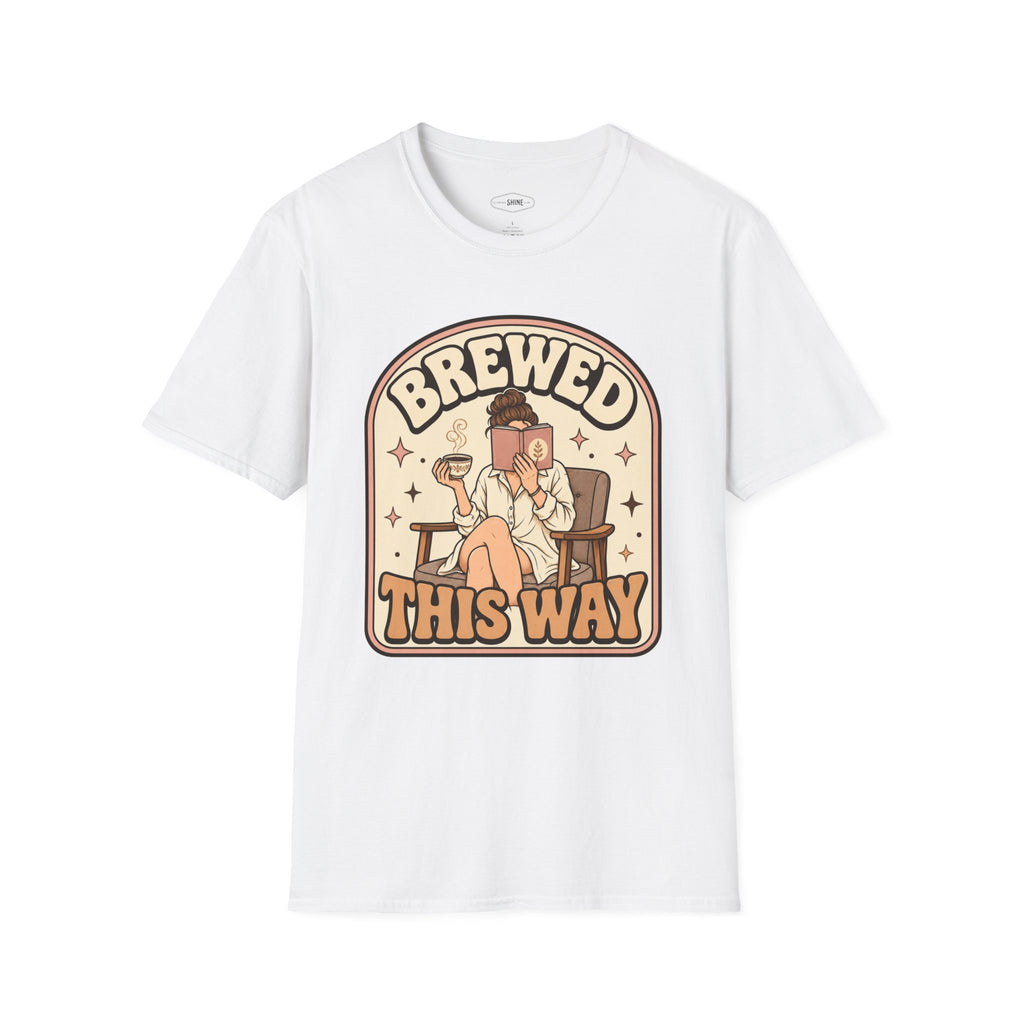Brewed This Way T-Shirt Vintage Design