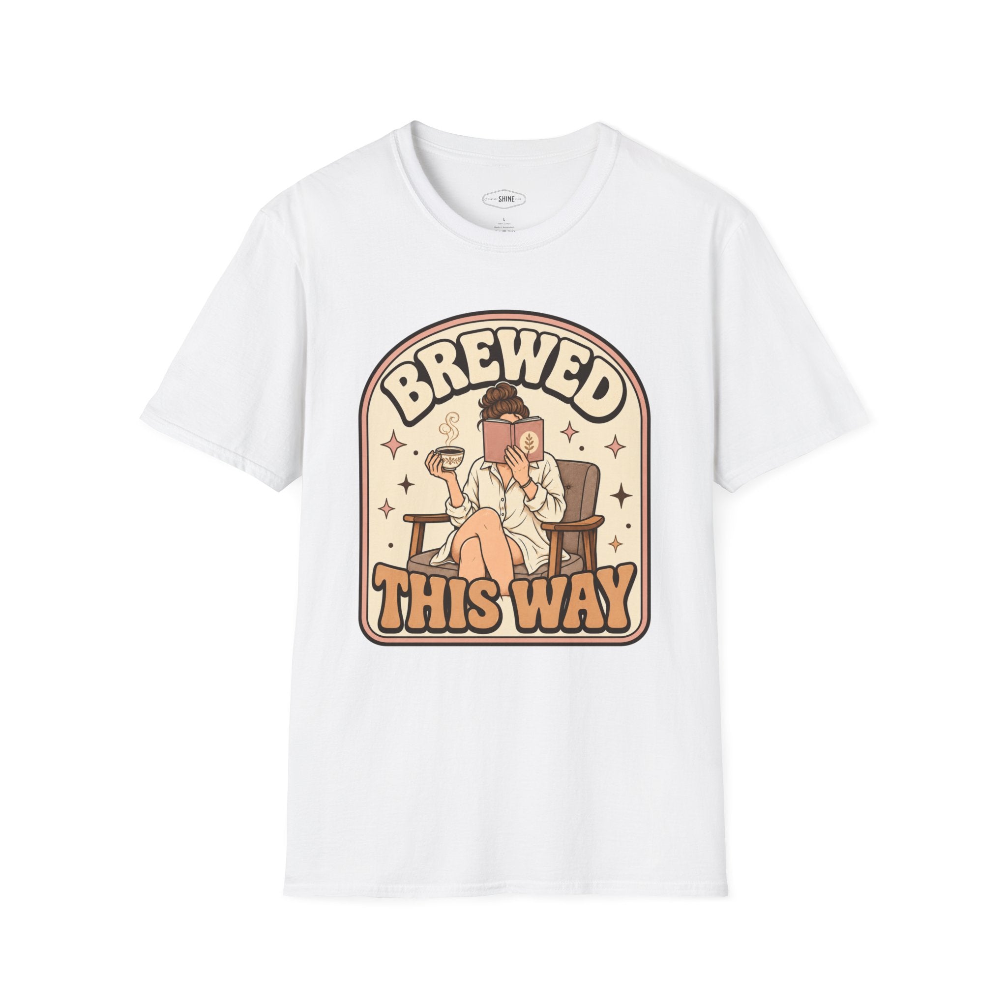 Brewed This Way T-Shirt Vintage Design