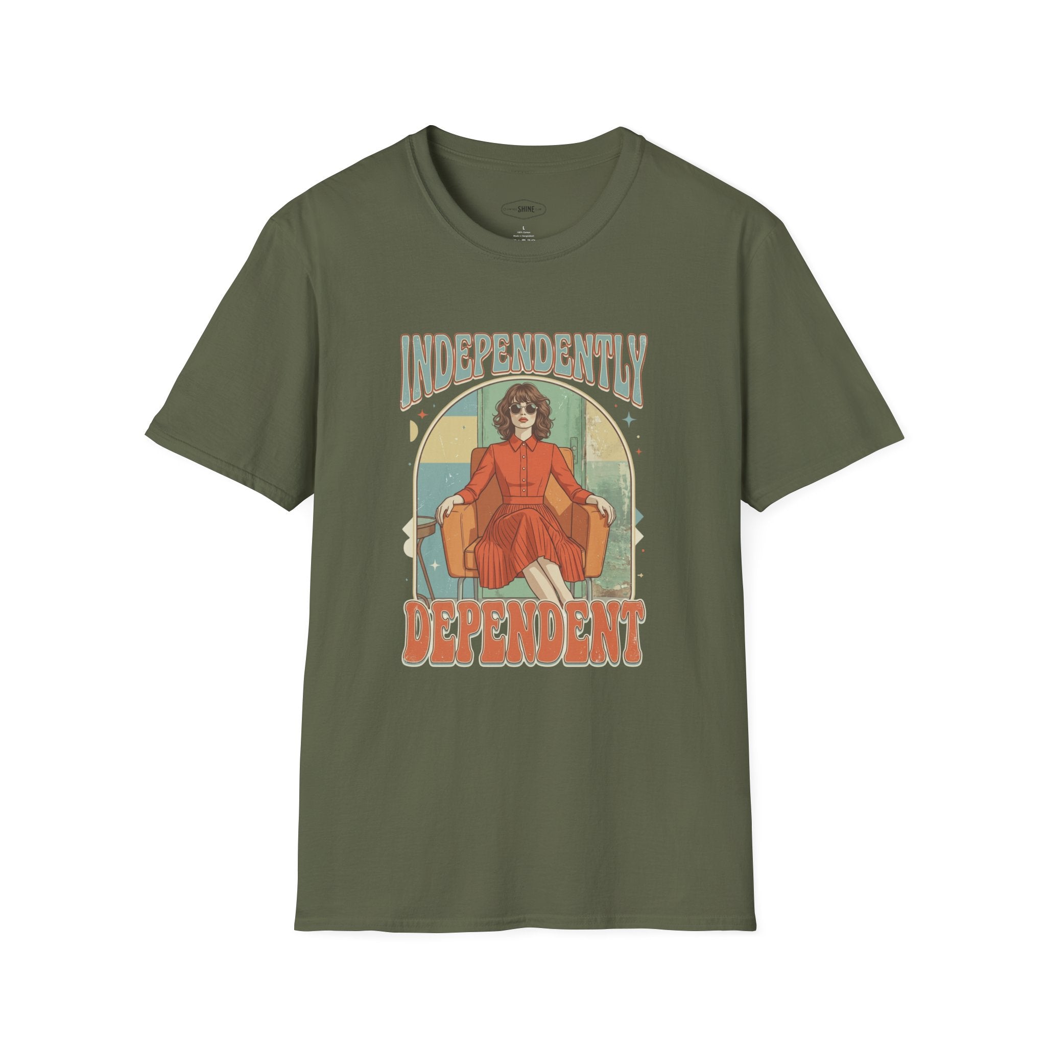 Independently Dependent T-Shirt Vintage Design