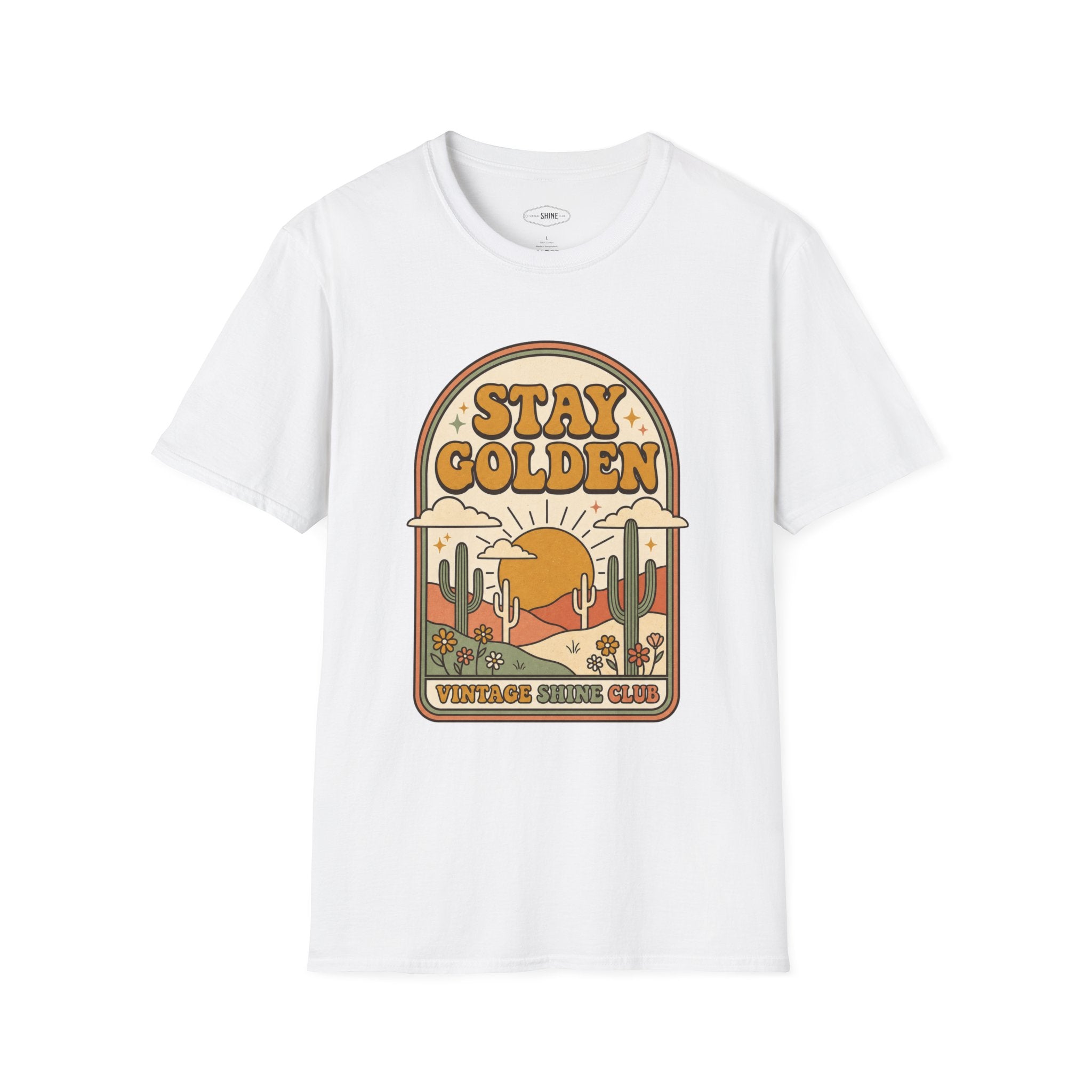 Stay Golden T-Shirt Vintage Design