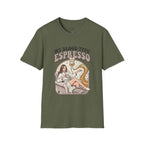 Blood Type Espresso T-Shirt Vintage Design