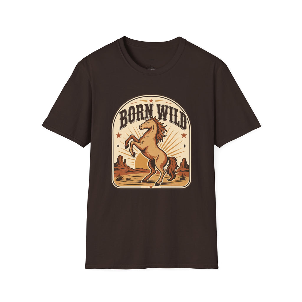 Born Wild T-Shirt Vintage Design