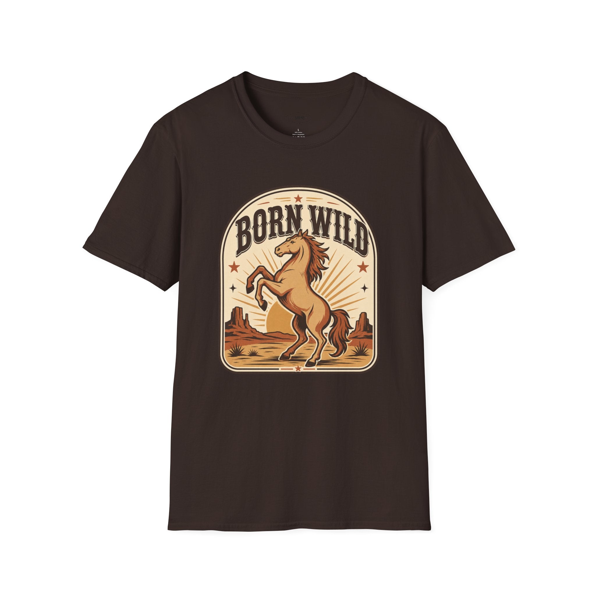 Born Wild T-Shirt Vintage Design