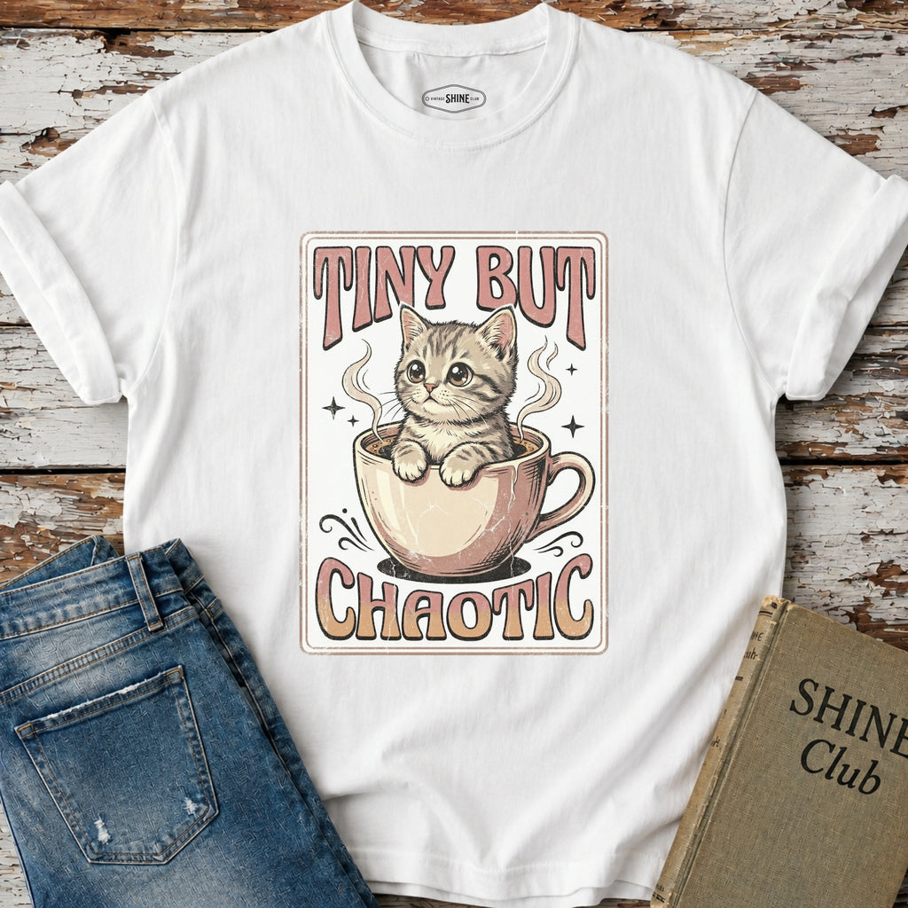 Tiny But Chaotic T-Shirt Vintage Design