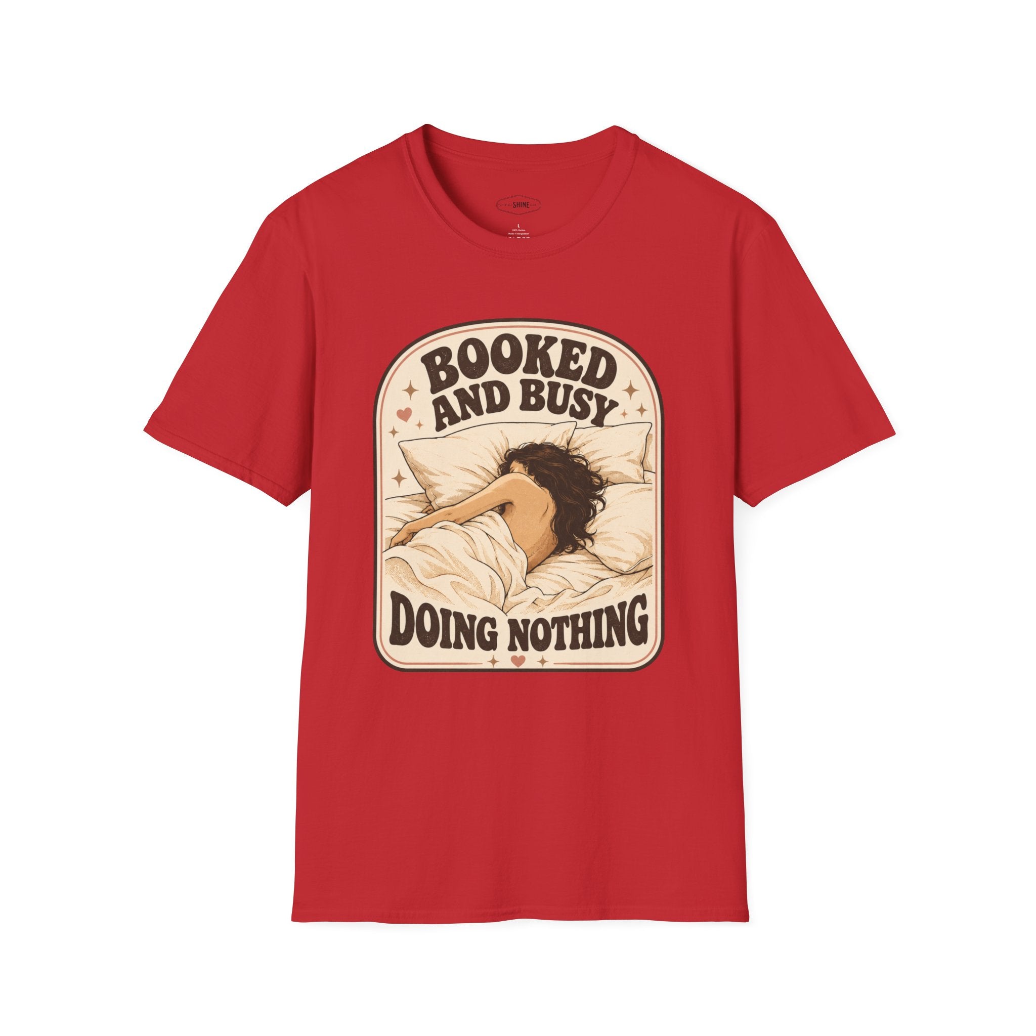 Booked and Busy Doing Nothing T-Shirt Vintage Design