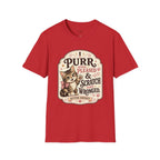 I Purr When Pleased & Scratch When Wronged T-Shirt Vintage Design